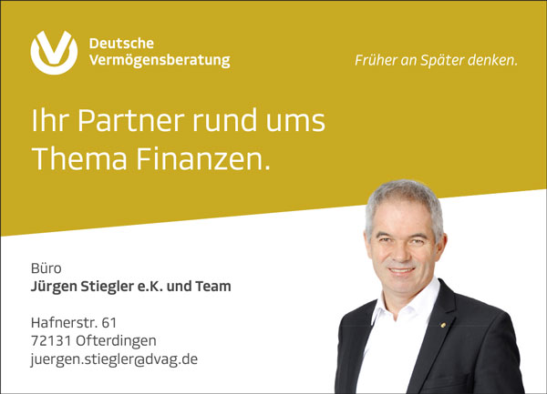 Finanzcoach Jürgen Stiegler